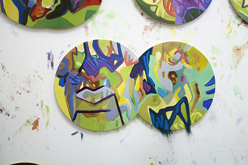 peintures | polyphemus | &copy; patrice de Santa Coloma